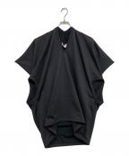 COMME des GARCONSコムデギャルソン）の古着「変形 Cocoon T-Shirtプルオーバーカットソー」｜ブラック