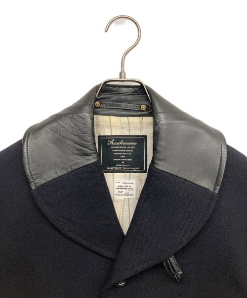 anachronorm（アナクロノーム）anachronorm (アナクロノーム) 切替ウールコート ネイビー サイズ:2の古着・服飾アイテム