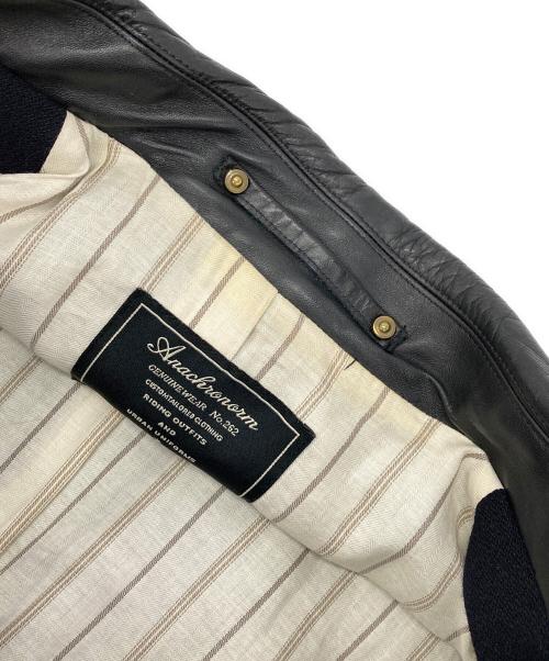 anachronorm（アナクロノーム）anachronorm (アナクロノーム) 切替ウールコート ネイビー サイズ:2の古着・服飾アイテム