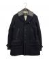 anachronorm（アナクロノーム）の古着「切替ウールコート」｜ネイビー