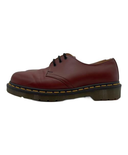 Dr.Martens（ドクターマーチン）Dr.Martens (ドクターマーチン) 3ホールシューズ レッド サイズ:38の古着・服飾アイテム