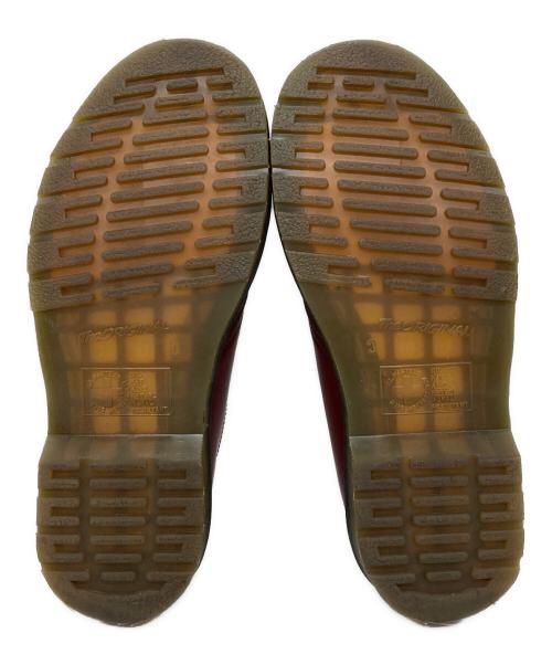 Dr.Martens（ドクターマーチン）Dr.Martens (ドクターマーチン) 3ホールシューズ レッド サイズ:38の古着・服飾アイテム