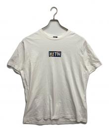 KITH（キス）の古着「Kith Treats Mosaic Sakura Box logo」｜ホワイト