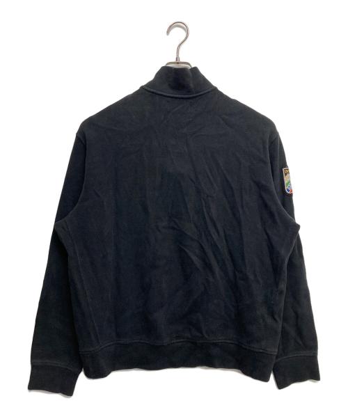 POLO RALPH LAUREN（ポロ・ラルフローレン）POLO RALPH LAUREN (ポロ・ラルフローレン) ハーフジップスウェット ブラック サイズ:Lの古着・服飾アイテム