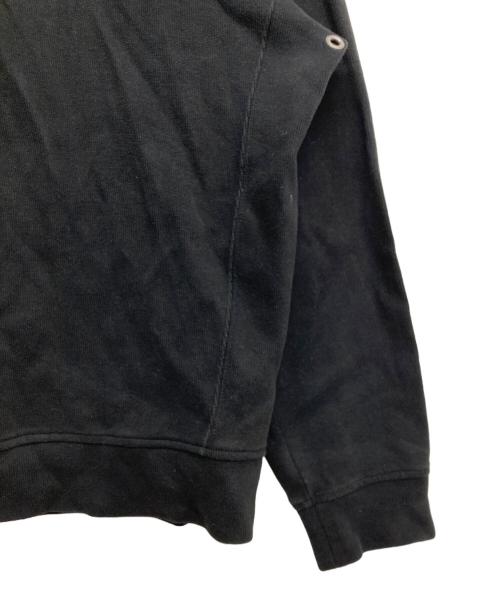 POLO RALPH LAUREN（ポロ・ラルフローレン）POLO RALPH LAUREN (ポロ・ラルフローレン) ハーフジップスウェット ブラック サイズ:Lの古着・服飾アイテム