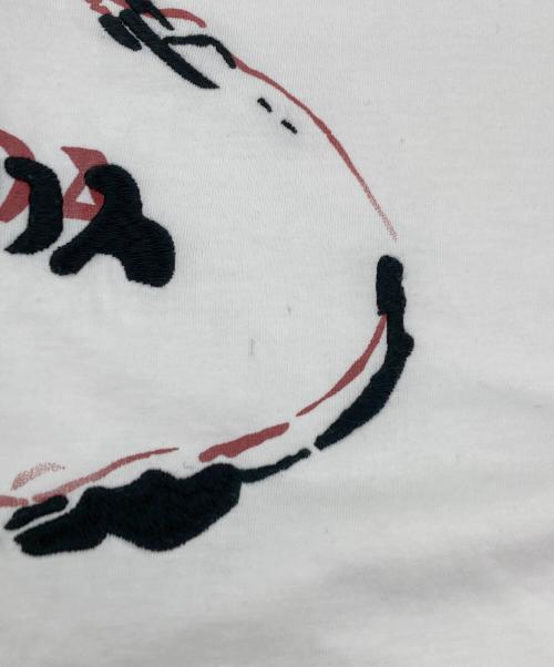 PRADA（プラダ）PRADA (プラダ) プリントTシャツ ホワイト サイズ:XLの古着・服飾アイテム