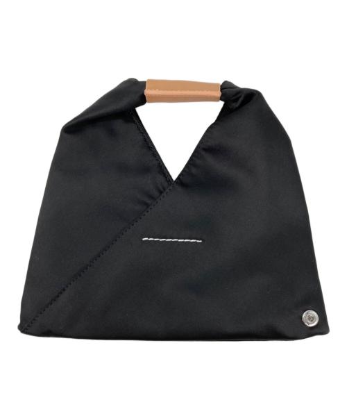 MM6（エムエムシックス）MM6 (エムエムシックス) ジャパニーズ  サテンミニ バッグ ブラックの古着・服飾アイテム