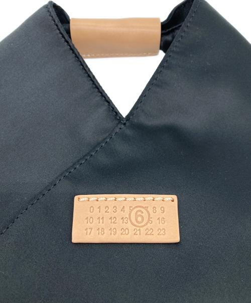 MM6（エムエムシックス）MM6 (エムエムシックス) ジャパニーズ  サテンミニ バッグ ブラックの古着・服飾アイテム