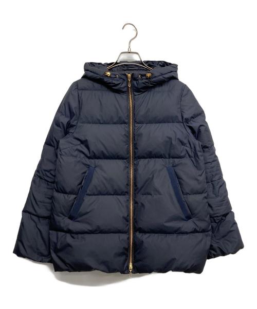 nano・universe（ナノ・ユニバース）nano・universe (ナノ・ユニバース) ダウンジャケット ネイビー サイズ:36の古着・服飾アイテム