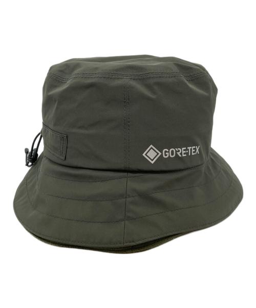 DAIWA PIER39（ダイワ ピア39）DAIWA PIER39 (ダイワ ピア39) ALMOSTBLACK (オールモストブラック) POLARTEC HAT グリーンの古着・服飾アイテム