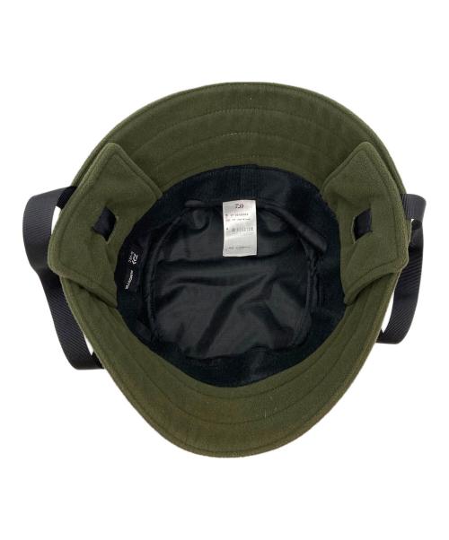 DAIWA PIER39（ダイワ ピア39）DAIWA PIER39 (ダイワ ピア39) ALMOSTBLACK (オールモストブラック) POLARTEC HAT グリーンの古着・服飾アイテム