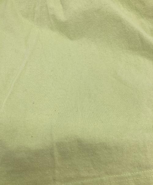 stussy（ステューシー）stussy (ステューシー) モナリザプリントロングカットソー 黄緑 サイズ:Lの古着・服飾アイテム