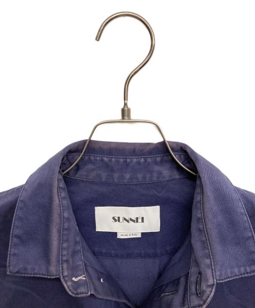 SUNNEI（スンネイ）SUNNEI (スンネイ) コットンシャツ ブルー サイズ:Sの古着・服飾アイテム