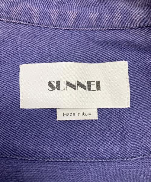 SUNNEI（スンネイ）SUNNEI (スンネイ) コットンシャツ ブルー サイズ:Sの古着・服飾アイテム