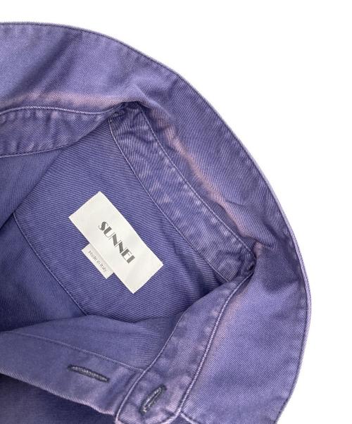 SUNNEI（スンネイ）SUNNEI (スンネイ) コットンシャツ ブルー サイズ:Sの古着・服飾アイテム