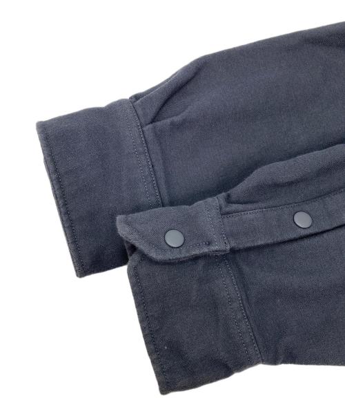 LACOSTE LIVE（ラコステライブ）LACOSTE LIVE (ラコステライブ) 撥水ストレッチシャツジャケット グレー サイズ:38の古着・服飾アイテム