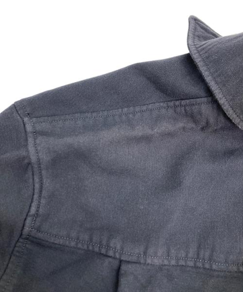 LACOSTE LIVE（ラコステライブ）LACOSTE LIVE (ラコステライブ) 撥水ストレッチシャツジャケット グレー サイズ:38の古着・服飾アイテム