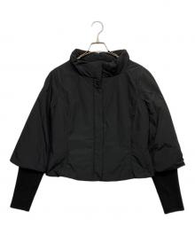 WEEKEND Max Mara（ウィークエンド マックスマーラ）の古着「スタンドカラージャケット」｜ブラック