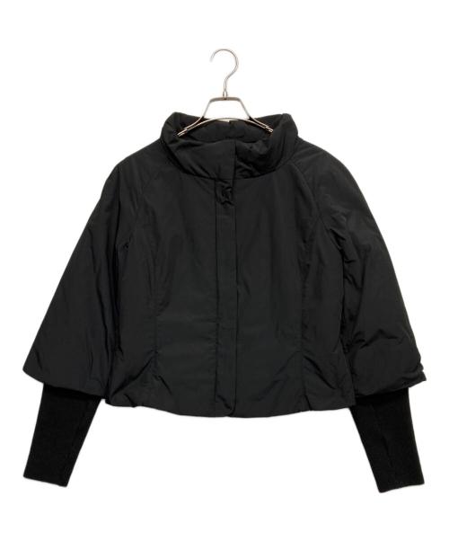 WEEKEND Max Mara（ウィークエンド マックスマーラ）Weekend Max Mara (ウィークエンド マックスマーラ) スタンドカラージャケット ブラック サイズ:42の古着・服飾アイテム