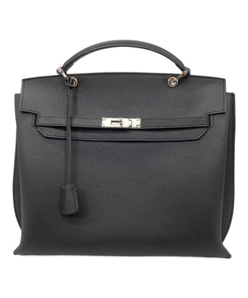 JISTORY（ジストリー）JISTORY (ジストリー) SQUARE BELT HANDLE BAG ブラックの古着・服飾アイテム