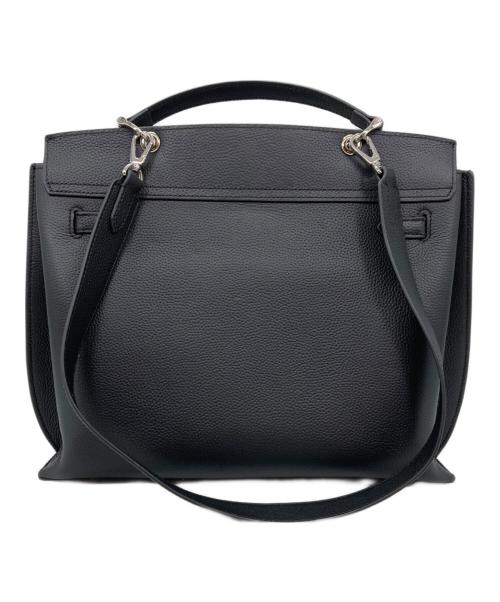 JISTORY（ジストリー）JISTORY (ジストリー) SQUARE BELT HANDLE BAG ブラックの古着・服飾アイテム