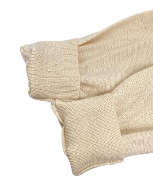 Rene（ルネ）Rene (ルネ) ジップアップニット ベージュ サイズ:36の古着・服飾アイテム