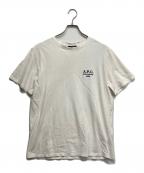 A.P.C.アーペーセー）の古着「ロゴTシャツ」｜ホワイト