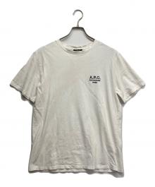 A.P.C.（アーペーセー）の古着「ロゴTシャツ」｜ホワイト