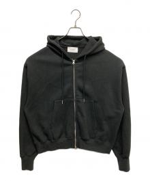 soerte（ソエルテ）の古着「Heavy weight double zip」｜ブラック