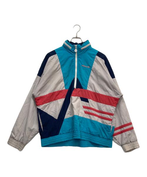 adidas（アディダス）adidas (アディダス) ナイロンジャケット グレー サイズ:不明の古着・服飾アイテム