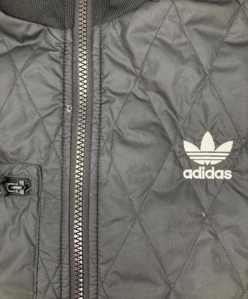 adidas（アディダス）adidas (アディダス) キルティングジャケット ブラック サイズ:Lの古着・服飾アイテム