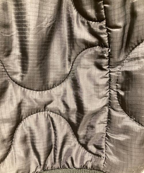 HOUSTON（ヒューストン）HOUSTON (ヒューストン) キルティングプルオーバー ブラック サイズ:7080/9404の古着・服飾アイテム