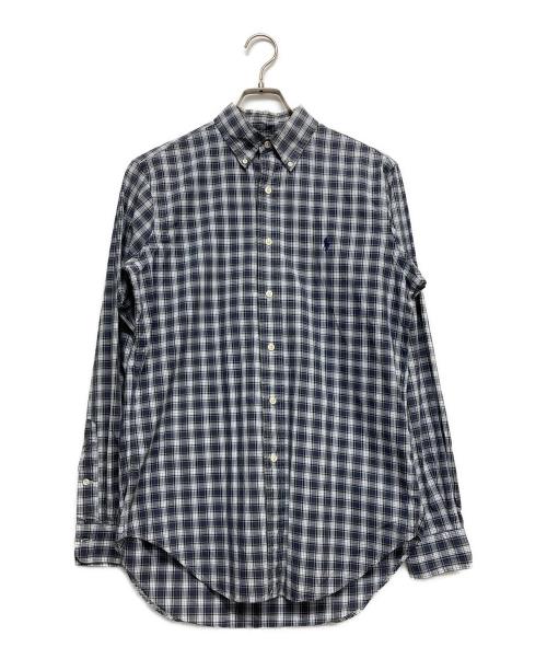 RALPH LAUREN（ラルフローレン）RALPH LAUREN (ラルフローレン) チェックシャツ ネイビー サイズ:Sの古着・服飾アイテム
