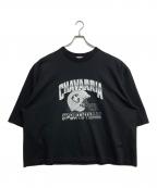 WILLY CHAVARRIAウィリーチャバリア）の古着「プリントTシャツ」｜ブラック