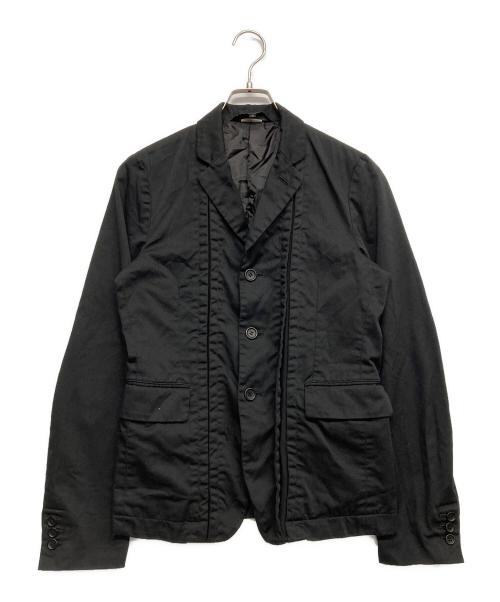 BLACK COMME des GARCONS（ブラックコムデギャルソン）BLACK COMME des GARCONS (ブラックコムデギャルソン) テーラードジャケット ブラック サイズ:Sの古着・服飾アイテム