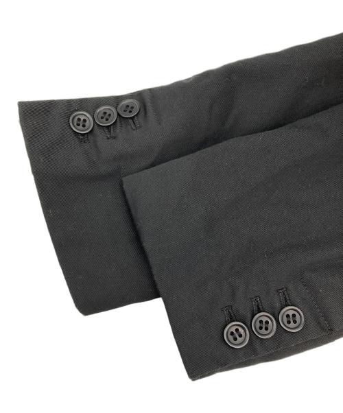 BLACK COMME des GARCONS（ブラックコムデギャルソン）BLACK COMME des GARCONS (ブラックコムデギャルソン) テーラードジャケット ブラック サイズ:Sの古着・服飾アイテム