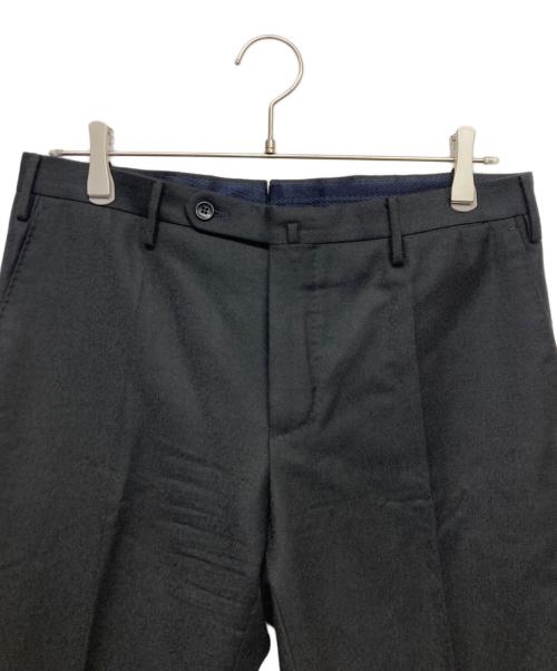 INCOTEX（インコテックス）INCOTEX (インコテックス) ウールパンツ ブラック サイズ:48の古着・服飾アイテム