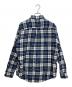 CHAPS (チャップス) チェックシャツ ブルー サイズ:L：4000円