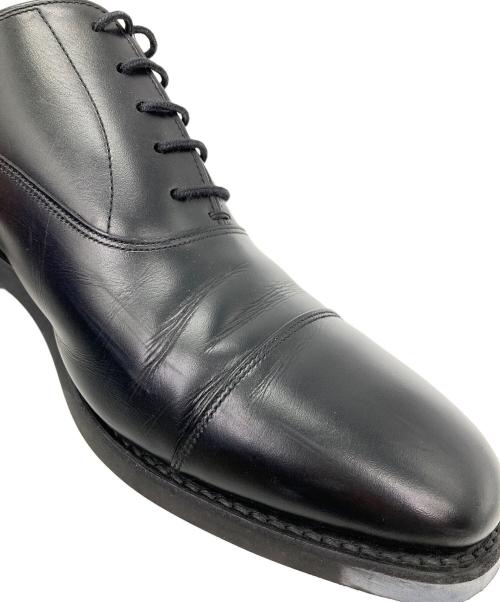 SCOTCH GRAIN（スコッチグレイン）SCOTCH GRAIN (スコッチグレイン) ストレートチップシューズ ブラック サイズ:25の古着・服飾アイテム