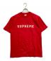 Supreme（シュプリーム）の古着「ロゴtシャツ」｜レッド