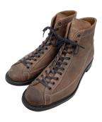 brother bridgeブラザーブリッジ）の古着「レースアップブーツ」｜ブラウン