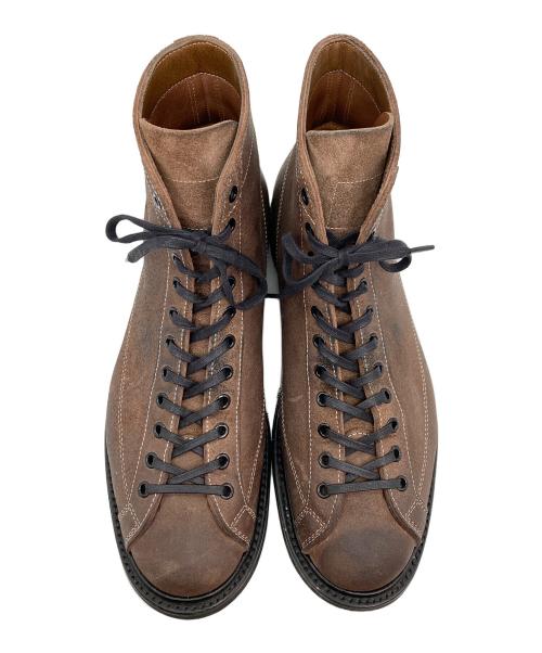 brother bridge（ブラザーブリッジ）BROTHER BRIDGE (ブラザーブリッジ) レースアップブーツ ブラウン サイズ:9 1/2の古着・服飾アイテム