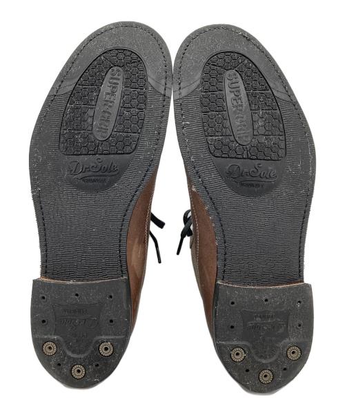 brother bridge（ブラザーブリッジ）BROTHER BRIDGE (ブラザーブリッジ) レースアップブーツ ブラウン サイズ:9 1/2の古着・服飾アイテム