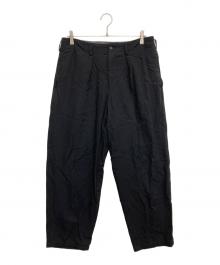 Y's for men（ワイズフォーメン）の古着「ウールパンツ」｜ブラック