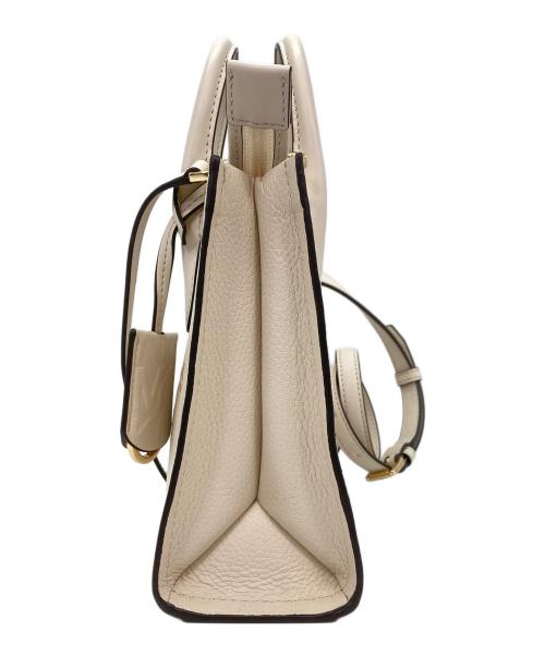 MICHAEL KORS（マイケル・コース）MICHAEL KORS (マイケル・コース) ミレラ 2way ショルダーバッグ ホワイトの古着・服飾アイテム