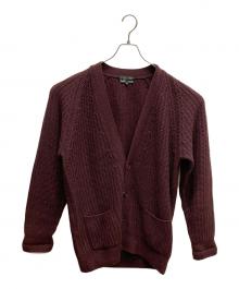 dunhill（ダンヒル）の古着「ニットカーディガン」｜ブラウン