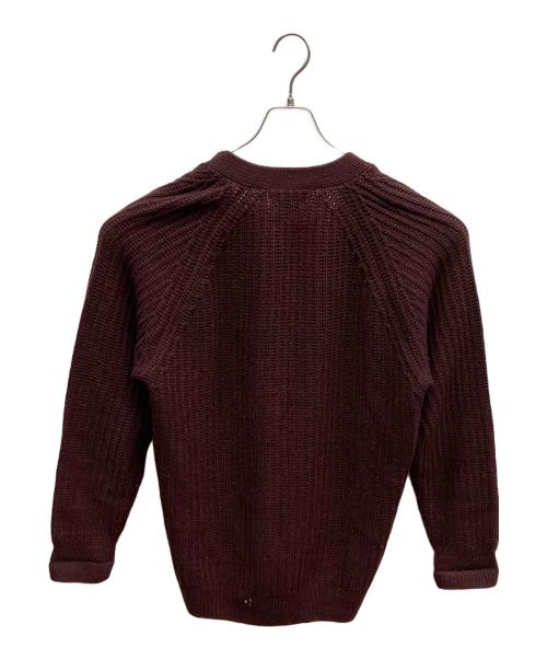 dunhill（ダンヒル）dunhill (ダンヒル) ニットカーディガン ブラウン サイズ:40の古着・服飾アイテム