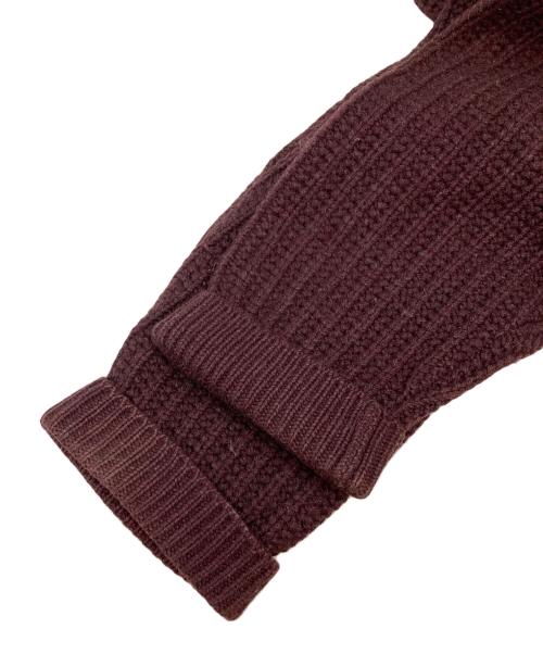 dunhill（ダンヒル）dunhill (ダンヒル) ニットカーディガン ブラウン サイズ:40の古着・服飾アイテム