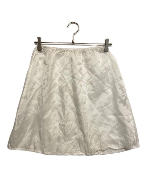 CASA FLINE（カーサフライン）CASA FLINE (カーサフライン) コットンティアードスカート ホワイト サイズ:FREEの古着・服飾アイテム