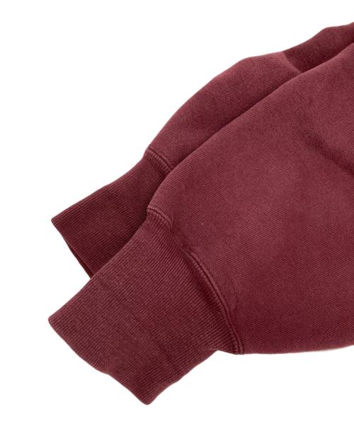 Champion REVERSE WEAVE（チャンピオン リバース ウィーブ）Champion REVERSE WEAVE (チャンピオン リバース ウィーブ) 2段プリントリバースウィーブスウェット レッド サイズ:XLの古着・服飾アイテム